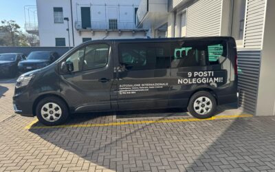 Viaggia in Grande Stile con il Nuovo Pullmino 9 Posti di Autosalone Internazionale!